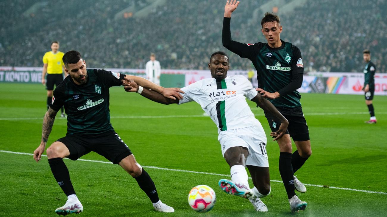 25. Spieltag: Gladbach Vergibt Sieg Gegen Werder - Ducksch Rettet Remis ...