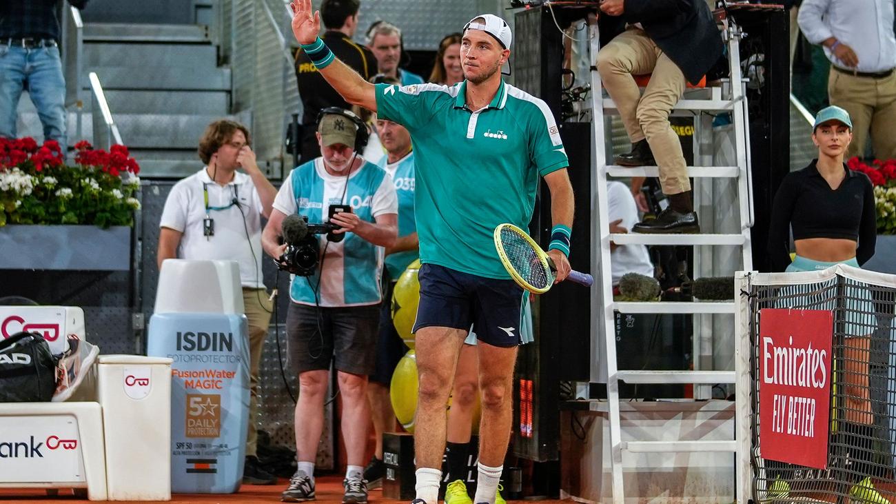 Tennis Struff beim MastersTurnier in Madrid im Finale ZEIT ONLINE