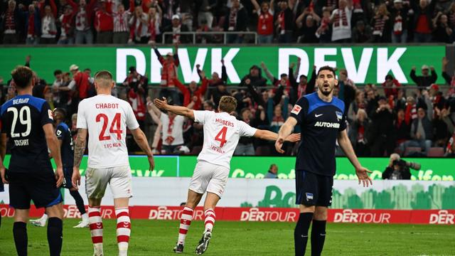 32. Spieltag: Bittere Niederlage in wildem Spiel: Hertha vor Abstieg