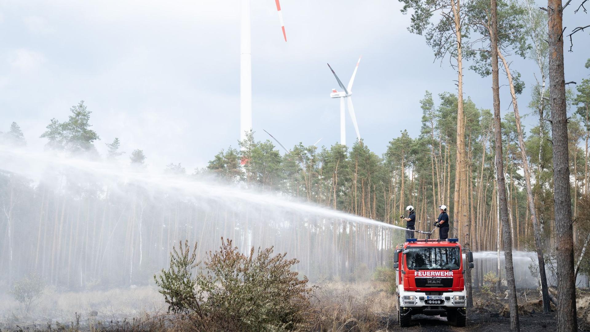 Polizei: Moorbrand im Landkreis Cloppenburg gelöscht