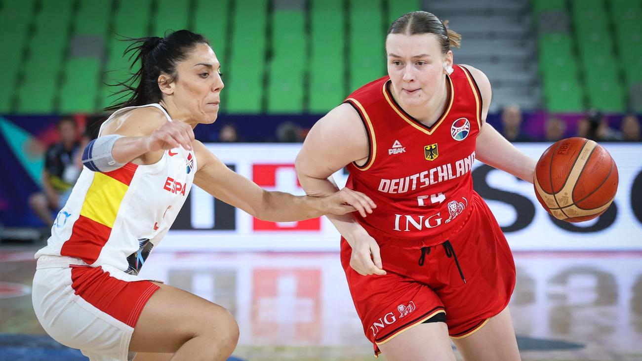 EM-Viertelfinale: Schlappe gegen Spanien: Basketballerinnen bei EM raus |  ZEIT ONLINE
