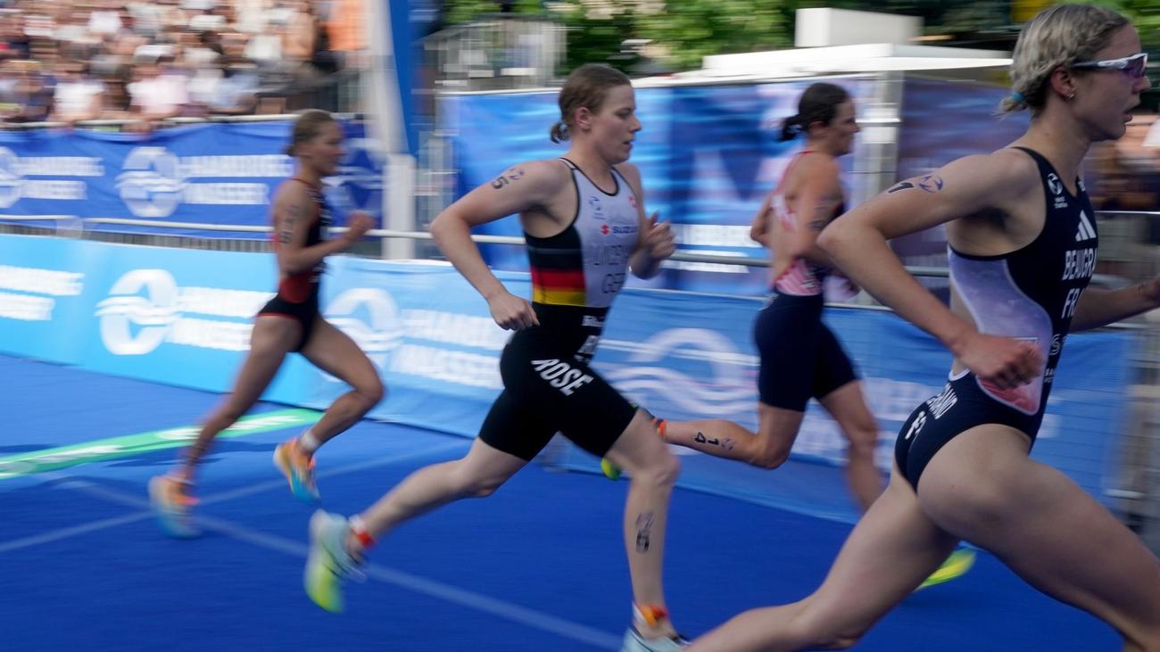 WM Junges TriathlonFormat kommt an Deutsche holen Titel ZEIT ONLINE