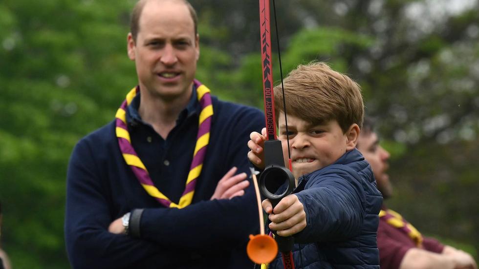 Royals Der Britische Prinz George Wird Zehn Zeit Online 