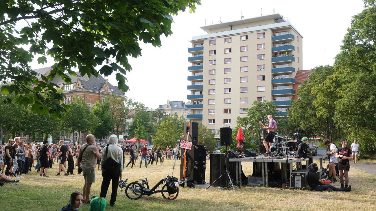 Musik Polizei SoliKonzert in Leipzig friedlich verlaufen ZEIT ONLINE