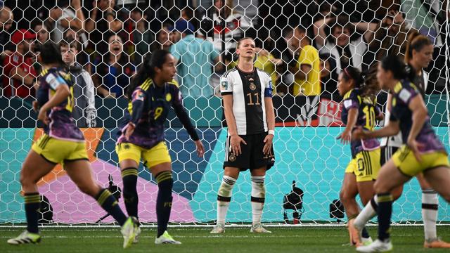 Fußball-WM der Frauen: DFB-Auswahl verliert gegen Kolumbien und muss zittern