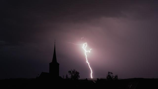 Unwetter: 11.500 Blitze in Hessen im Jahr 2022