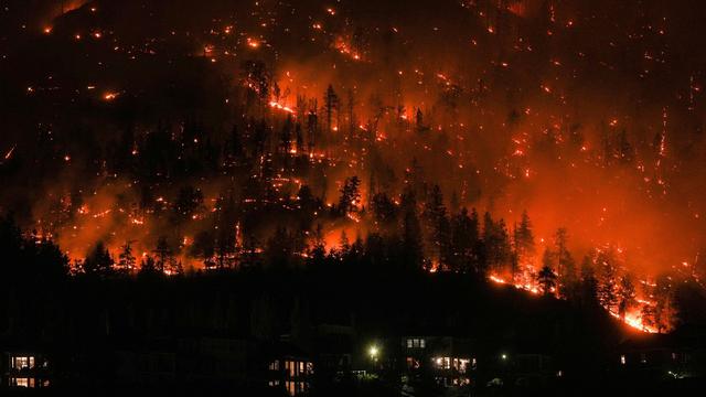 Katastrophen: Tausende Menschen fliehen vor heftigen Bränden in Kanada