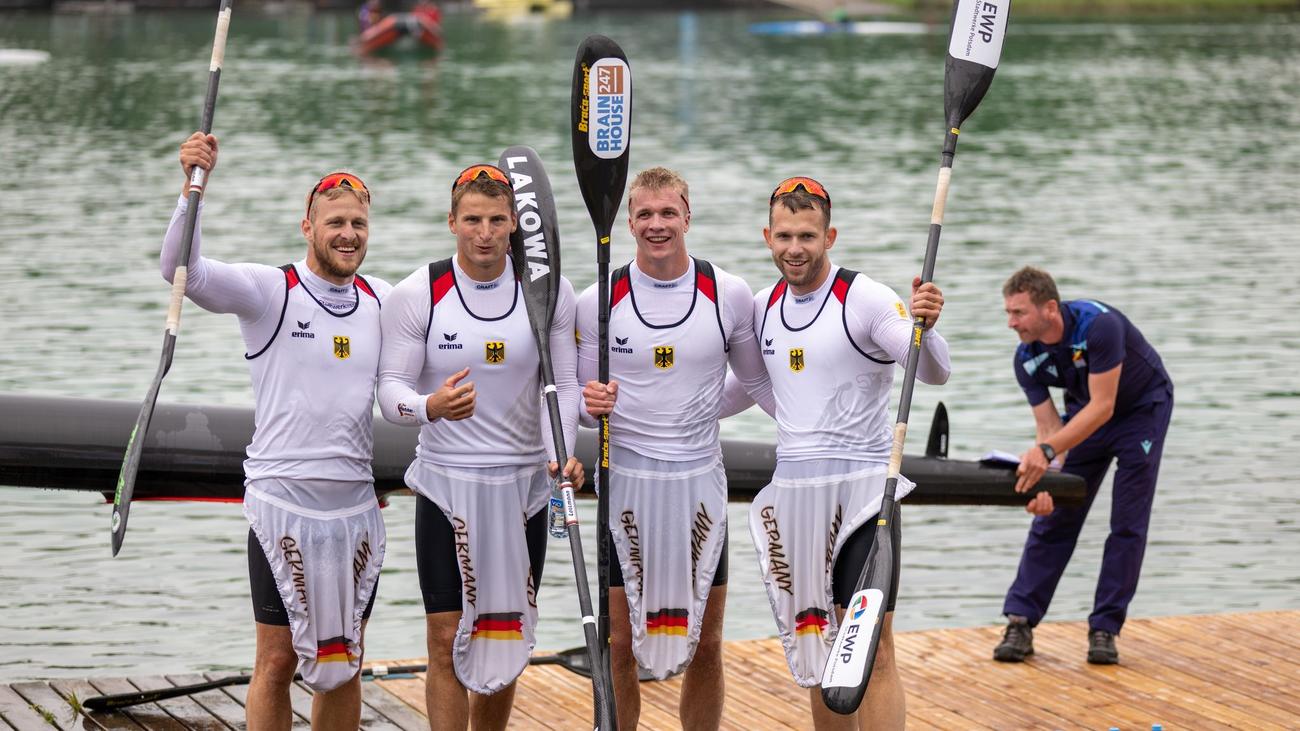 Heim-WM: Kajak-Vierer Holt WM-Gold: "Strecke Runtergerockt" | ZEIT ONLINE