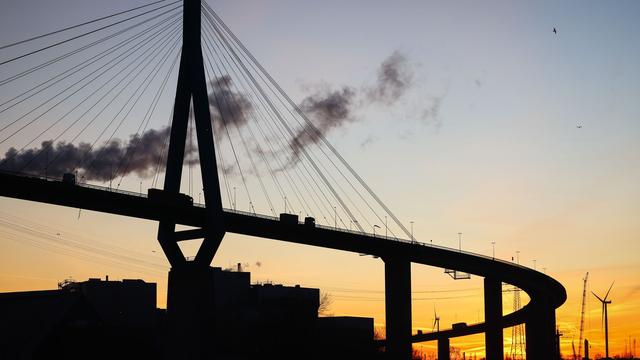Verkehr: Köhlbrandbrücke wegen Wartungsarbeiten bis Montag gesperrt