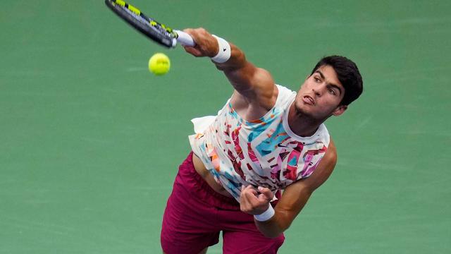 Tennis: Alcaraz erreicht zum dritten Mal Viertelfinale bei US Open