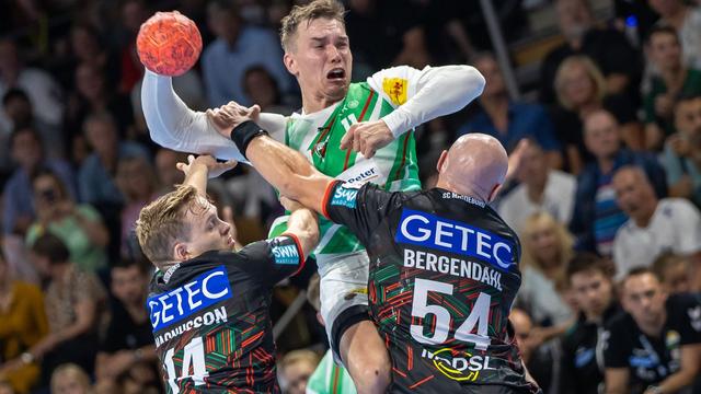 Handball: Berlin gewinnt Topspiel gegen Magdeburg