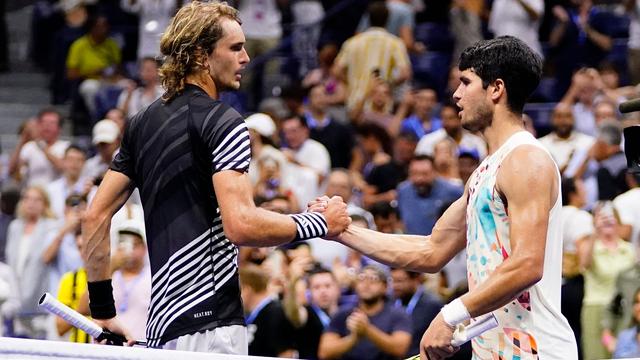 US Open: Ausgelaugter Zverev verpasst Überraschung gegen Alcaraz