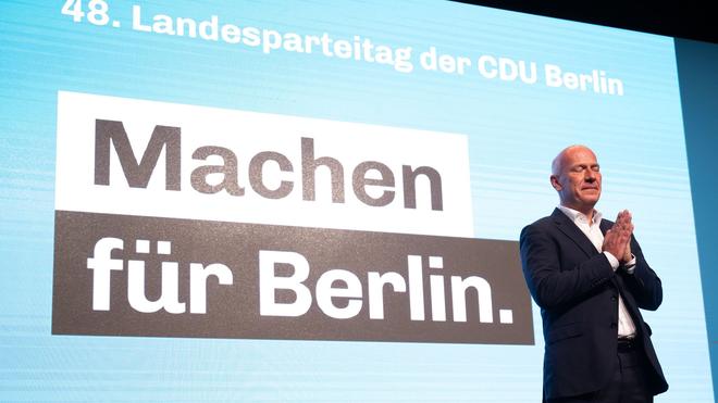 Parteien: Berliner CDU Weiter Mit Wegner Und Neuer Generalsekretärin ...