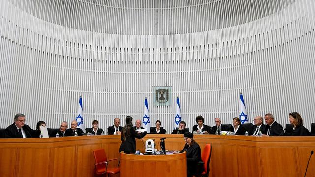 Reformen: Israels Oberstes Gericht berät über umstrittenen Justizumbau