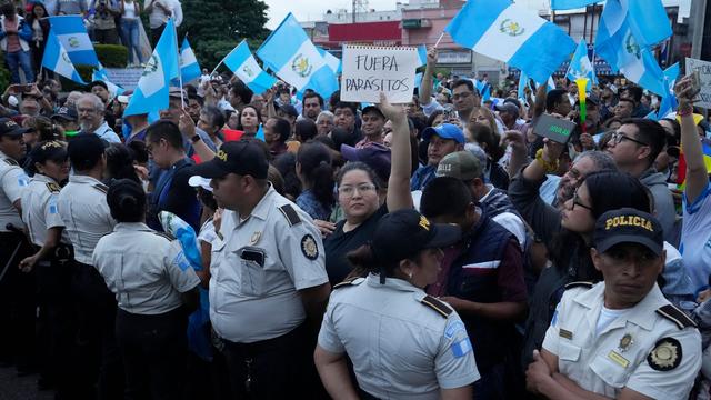 Lateinamerika: Guatemala: Proteste gegen Generalstaatsanwaltschaft
