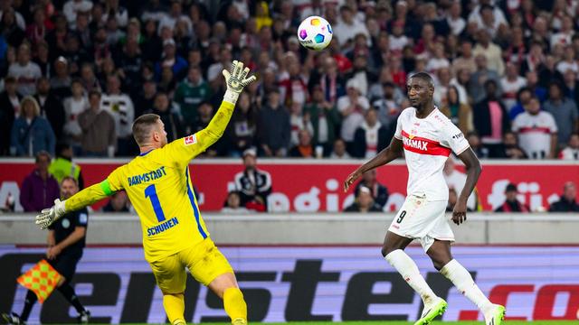 Bundesliga: Nicht zu stoppen: VfB klettert dank Guirassy an die Spitze