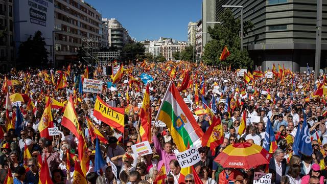 Konflikt: Spanien: Protest gegen mögliche Amnestie für Separatisten