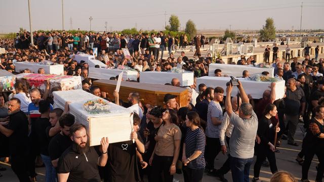 Notfälle: Brand bei Hochzeitsfeier: Mehr als 100 Tote im Irak