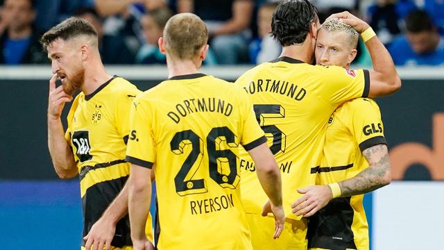 Bundesliga: Dortmund nach 3:1 bei Hoffenheim Spitzenreiter