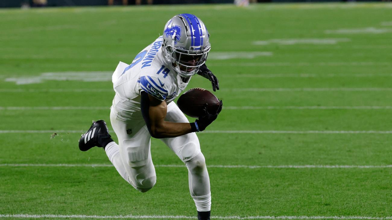 NFL: St. Brown Mit Touchdown Bei Drittem Sieg Der Detroit Lions | ZEIT ...