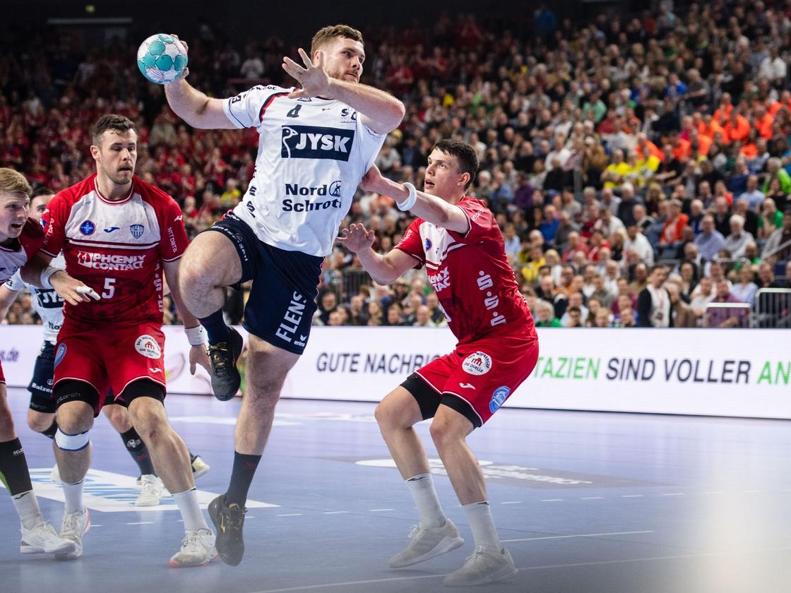 Handball Bundesliga 3228 über Balingen Flensburger gewinnen fünftes Heimspiel ZEIT ONLINE