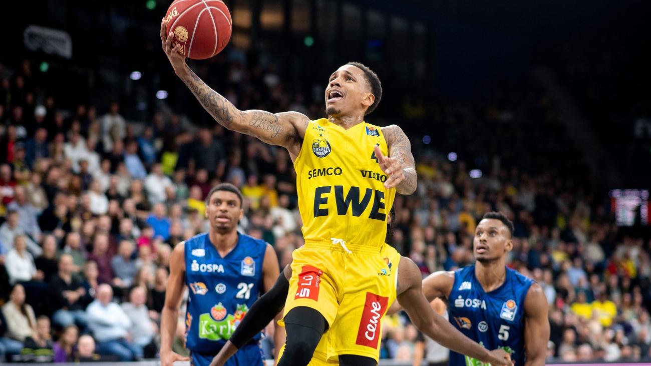 Basketball Baskets Oldenburg verlieren zweites ChampionsLeagueSpiel