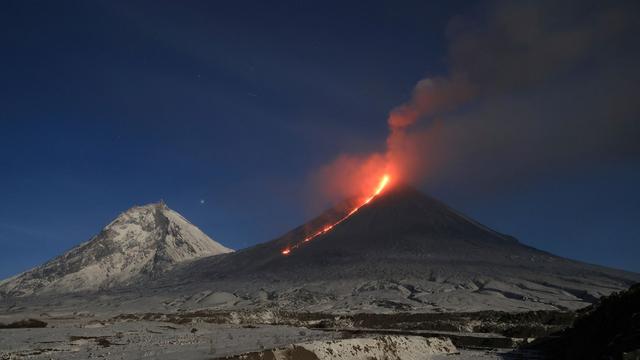 Natur: Vulkanausbruch auf Kamtschatka: Schulen geschlossen