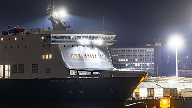 Polizeieinsatz: Einsatz der Bundespolizei auf Litauen-Fähre in Kieler Hafen 