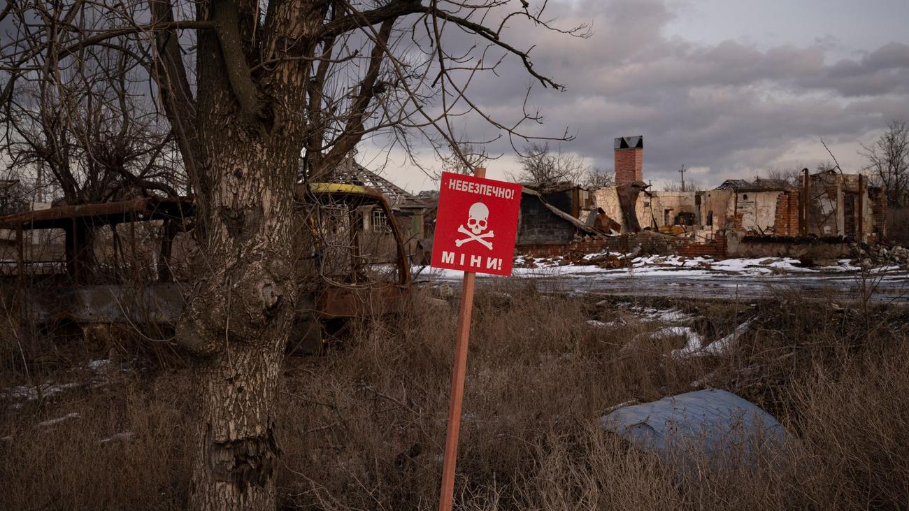 Guerre d’agression de la Russie : rapport sur les mines terrestres : le nombre de victimes en Ukraine a été multiplié par dix