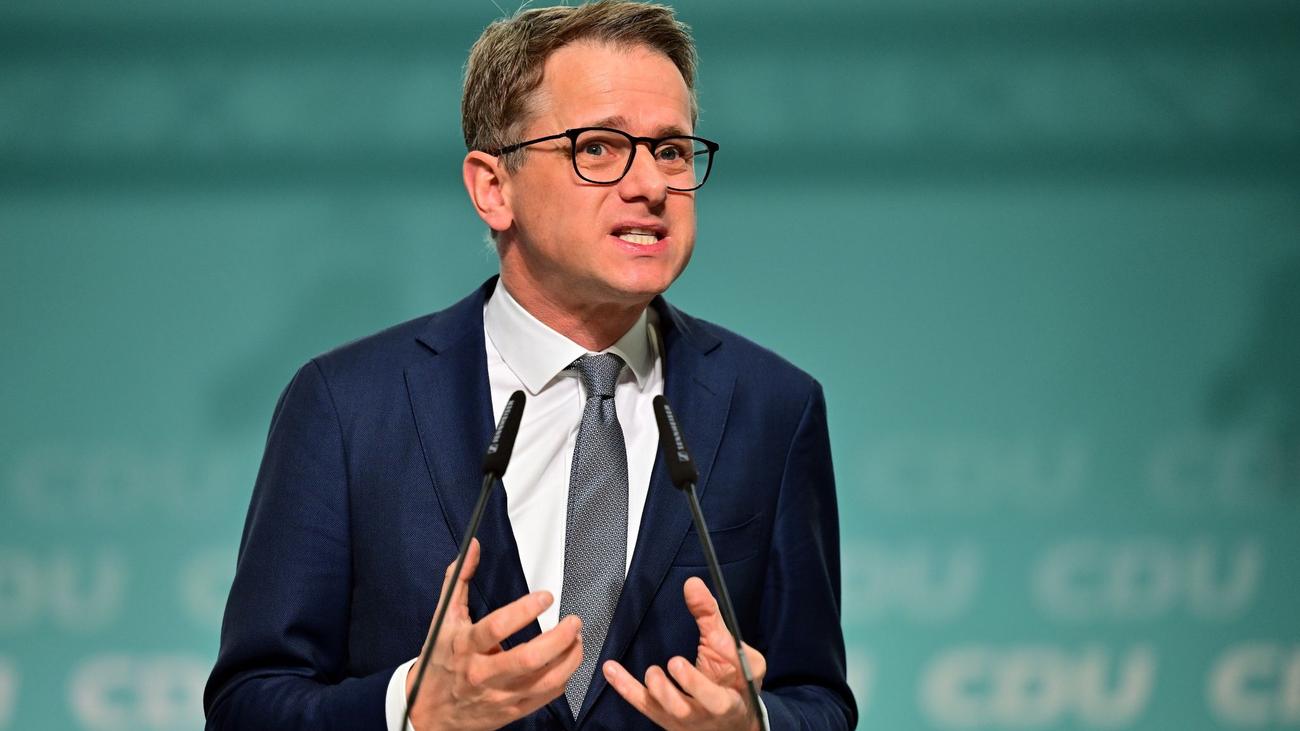 Parteitag Generalsekretär Linnemann Brauchen wieder CDU pur ZEIT ONLINE