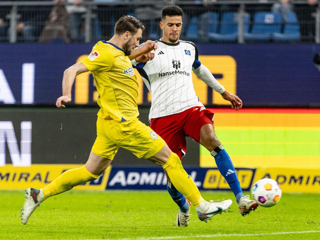 2. Fußball-Bundesliga: Hamburger SV zittert sich zum Sieg gegen Eintracht  Braunschweig - DER SPIEGEL