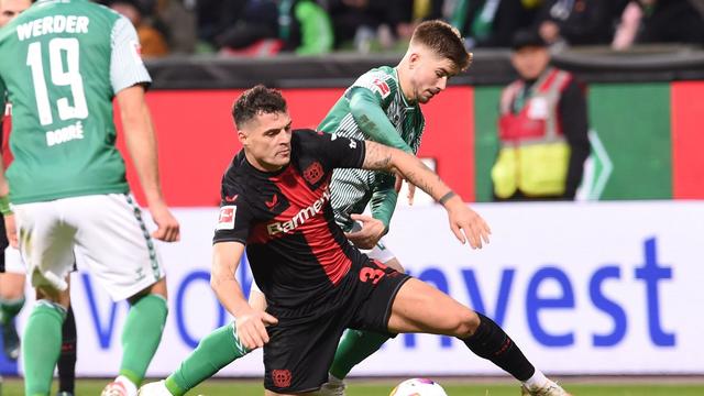 12. Spieltag: Glanzlos, aber souverän: Leverkusen siegt auch in Bremen