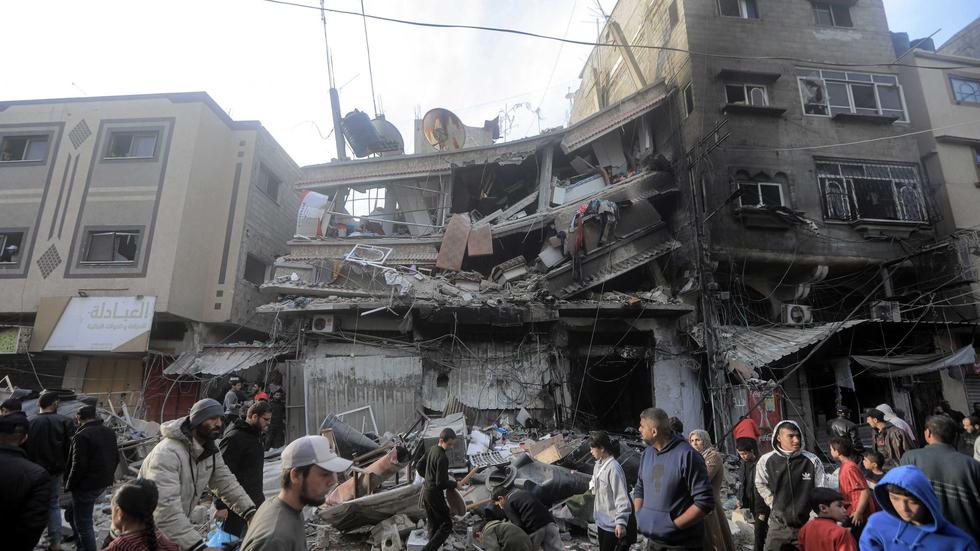 Lage in Nahost: Im Raum Chan Junis soll es intensive Angriffe der israelischen Streitkräfte geben.