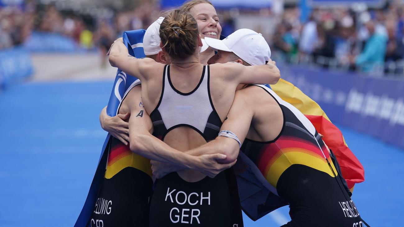 Weltmeisterschaft Triathlon WMMixedStaffel 2024 wieder in Hamburg