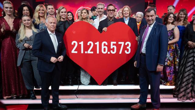 Wohltätigkeit: Mehr als 21 Millionen Euro Spenden für «Herz für Kinder» 