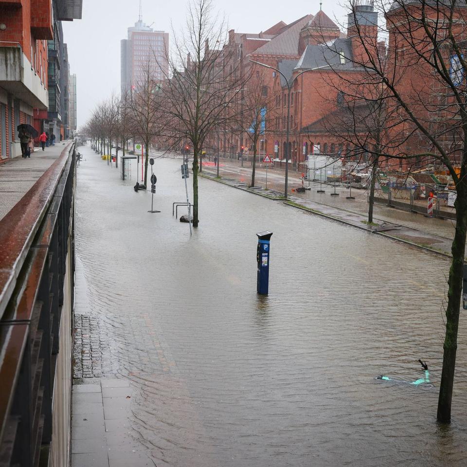 Hochwasserschutz in Hamburg 