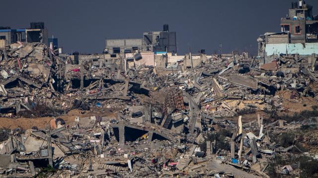 Krieg in Nahost: Bericht: Gaza ist eine Landschaft aus zertrümmertem Beton 