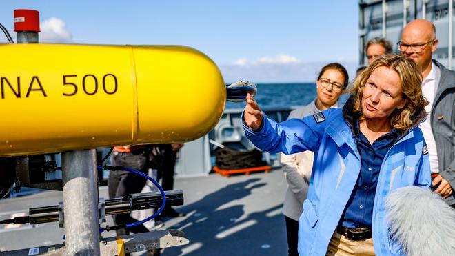 Umwelt: «Rund 1,6 Millionen Tonnen verrostende Munitionsaltlasten in Nordsee und Ostsee bedeuten eine zunehmende Gefahr für Mensch und Umwelt», sagt Bundesumweltministerin Steffi Lemke.
