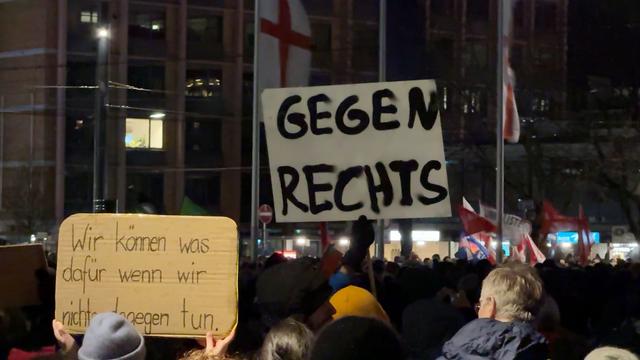 Extremismus: Einige Tausend Menschen bei Demo gegen Rechts in Freiburg