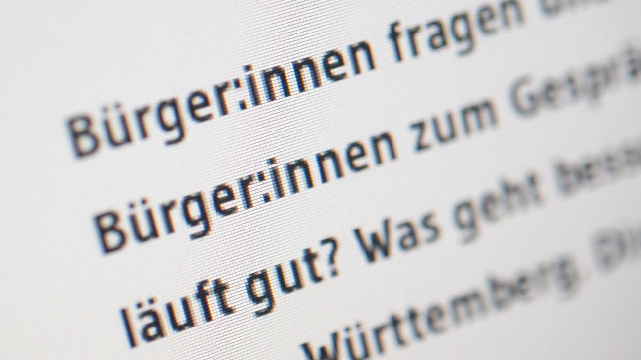 Sprache Freie Wähler wollen Verbotsregelung für GenderSchreibweisen