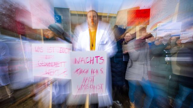 Gewerkschaft: Ärzte an Bayerns Unikliniken im Warnstreik