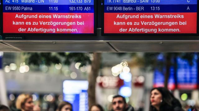Sicherheitskräfte: Ausfälle wegen Streik an Flughäfen in Hannover und Bremen