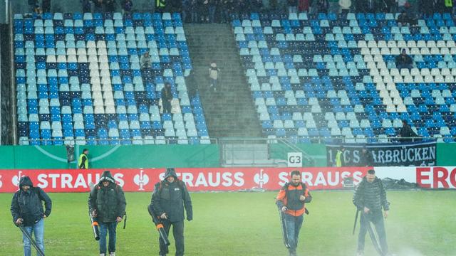 DFB-Pokal: Pokal-Viertelfinale in Saarbrücken steht auf der Kippe