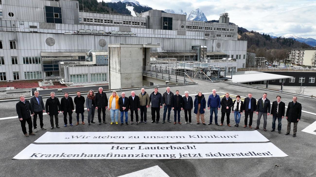 Politique locale : Clinique de Garmisch : les chefs de la mairie exigent un financement sûr