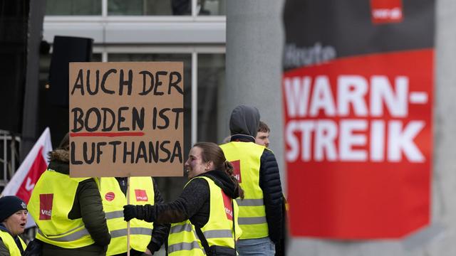 Streik: Verdi: Wollen diese Woche Tarifabschluss bei Lufthansa