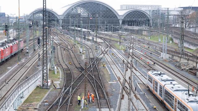 Deutsche Bahn: Bauarbeiten am Dresdner Hauptbahnhof: Einschränkungen