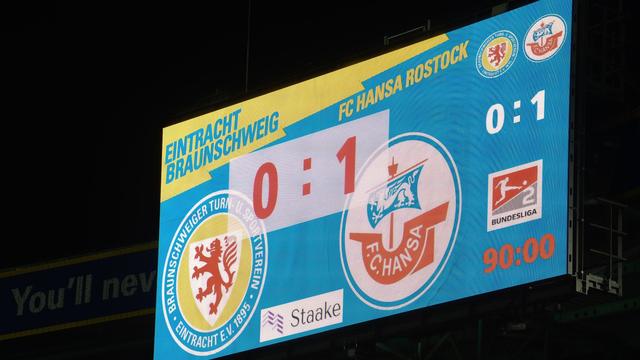 2. Bundesliga: Hansa Rostock gewinnt Kellerduell in Braunschweig