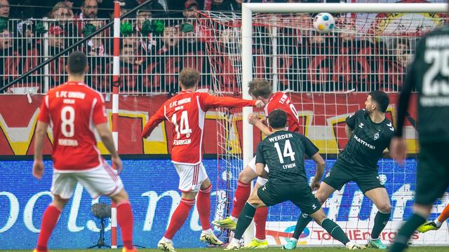 26. Spieltag: Sieg gegen Bremen: Union setzt sich von Abstiegsplätzen ab