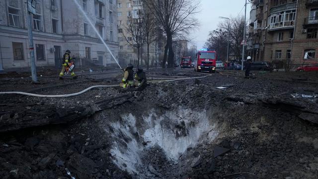 Krieg in der Ukraine: Massiver Raketenangriff fordert zwölf Verletzte in Kiew