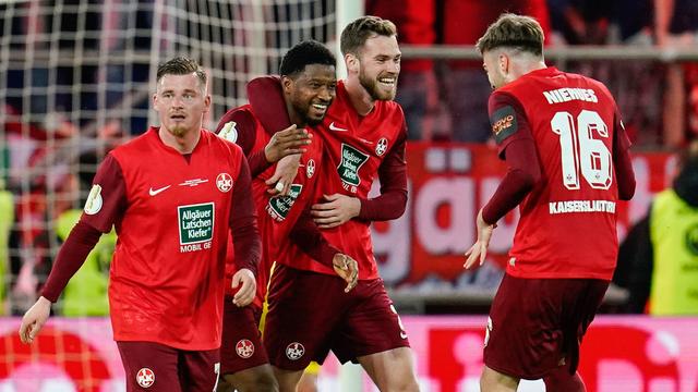 DFB-Pokal : Sieg in Saarbrücken: FCK steht im Pokal-Finale